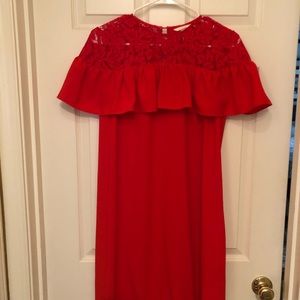 H&M Red Lace Dress